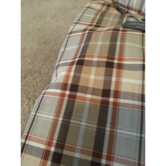 Saddlebred Plaid Button-Up Shirt Casual Collared Mens Size S Multi-Color - Picture 6 of 11